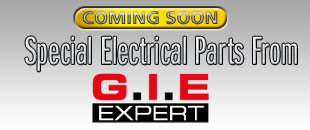 Special electrical parts under G.I.E EXPERT name
